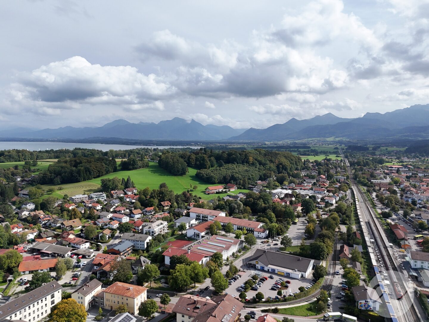 Luftbild Richtung Süden